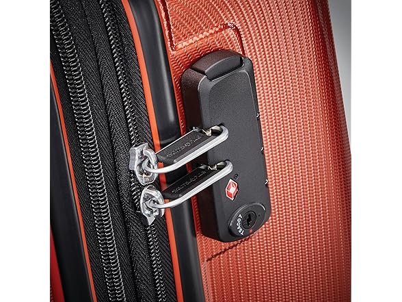 Samsonite Winfield 3 DLX Hardside Expandable Luggage, Burnt Orange