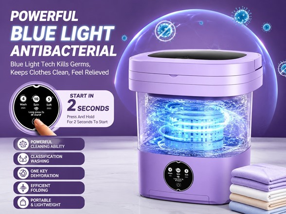 Portable Mini Washing Machine 11L
