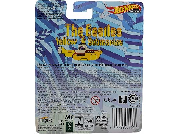 Hot Wheels The Beatles Yellow Submarine