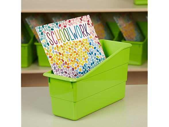 Durable Book and Binder Holders - 12 Pack