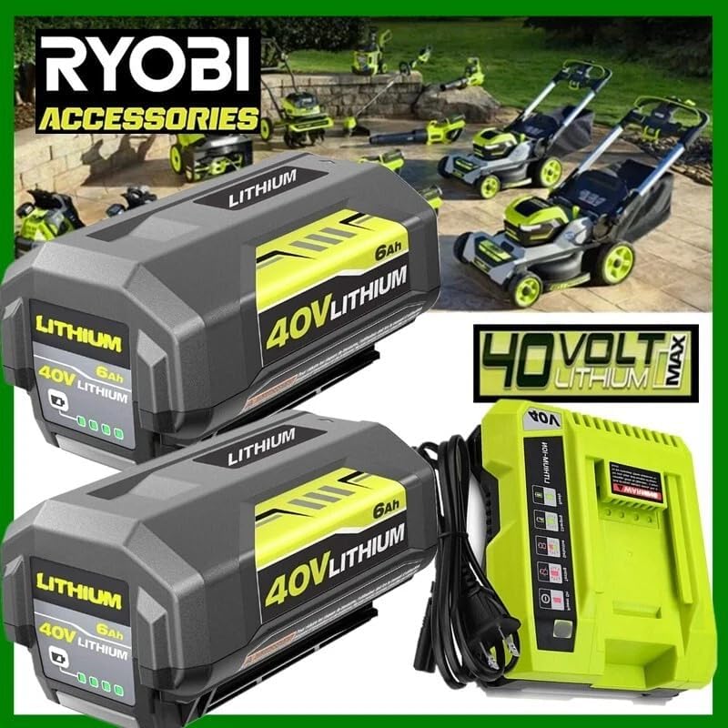 Simple Plus+ Replacement Battery Ryobi 40V 6Ah 2pk - Gallery 10