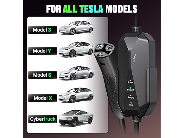 Tera 2025 Level 2 Tesla Charger 32A