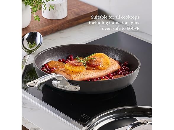 Hestan TITUM Fusion 11-Inch Nonstick Skillet with Lid - Gallery 10