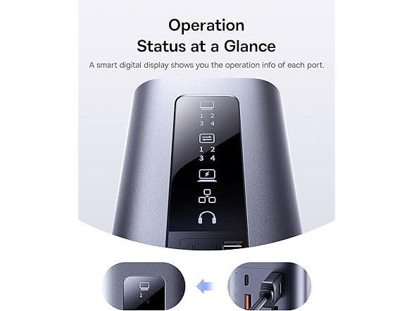 Baseus Laptop Docking Station | 11 in 1 Triple 4K Display