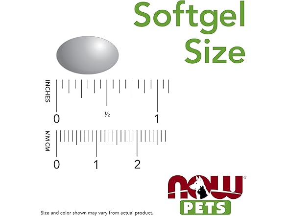 NOW Pet Omega-3 Mini Gels Supplement