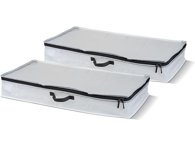 CleverMade STOSLD-CLEAR2PK Storage Slide - 46L - Transpar