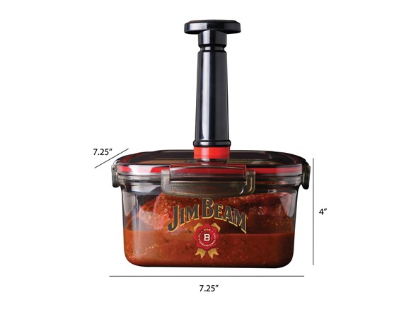 Jim Beam Vacuum Seal Marinade Container