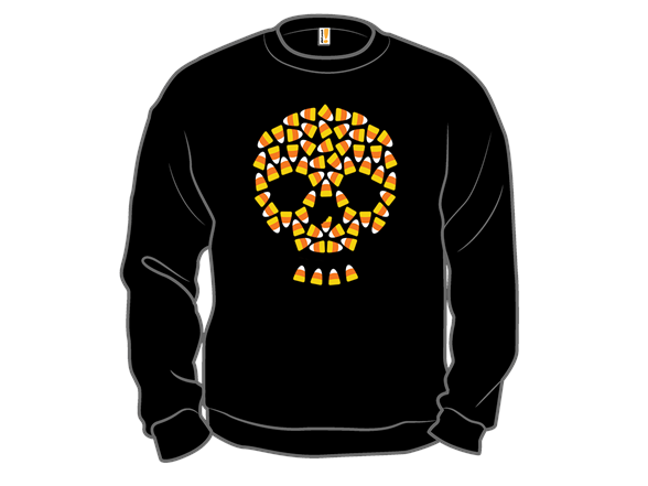 Candy Corn Skull
