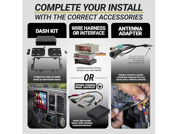 Scosche Backup Camera Harness Chrysler/Dodge/Jeep