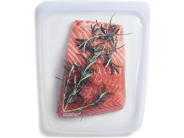 STASHER Clear Half Gallon Reusable Bag