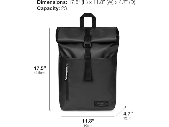Eastpak 23L Up Roll Backpack – Roll-Top Tarp Blue