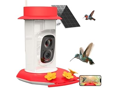 $44.99, Was $89.99, 50% Off! Cetie Hummingbird Feeder with Camera dealfomo