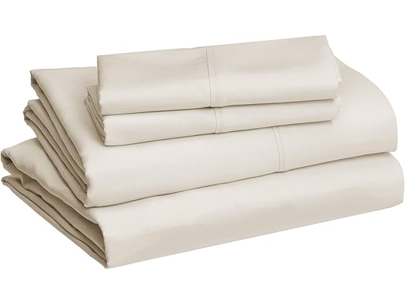 Amazon Basics Lightweight Microfiber Sheet Set