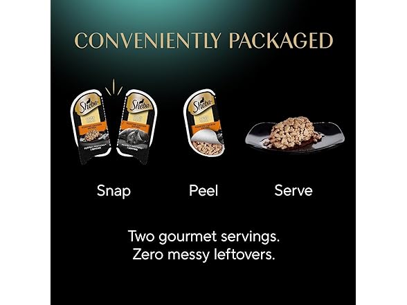 1PK Sheba Perfect Portions Wet Cat Food Cuts, 2.6 oz.