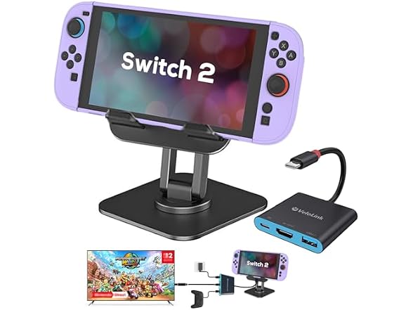 Switch 2 Portable Dock & Stand Kit