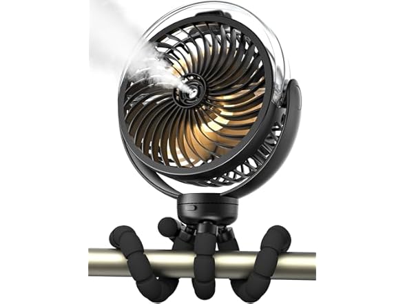 Wavmill Misting Stroller Fan