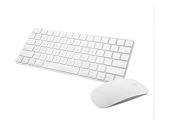 Apple Wireless Magic Keyboard 2 -MLA22LL/A with Apple Magic Mouse (Open Box)