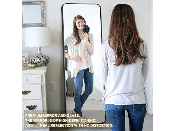 NeuType 65"x22" Full Length Mirror Floor