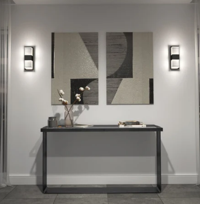 Atomi AT2425 Atomi WALL SCONCE 2PK Black and White - Gallery 10