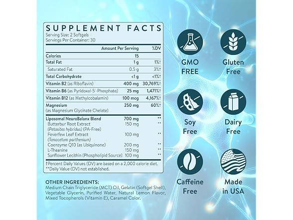 C Calthorvitana Migraine Relief