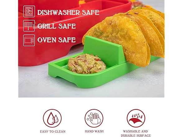 OOFAYBILL Taco Holders Set of 4 -