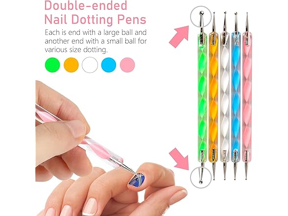 Nail Art Pens Nail Kit 47 Pcs