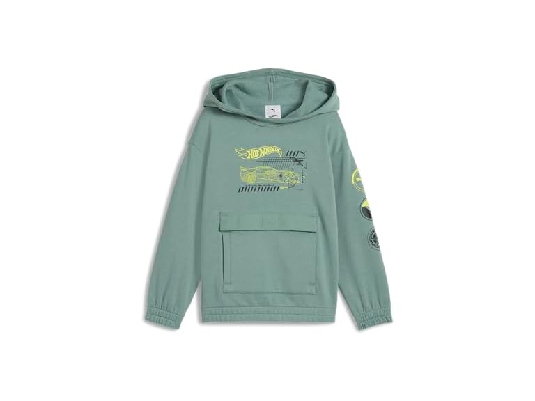 PUMA Boys' Hot Wheels Relaxed Cotton Graphic Hoodie