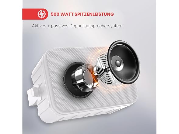 Pyle 6.5" Waterproof Outdoor Speakers (Pair)