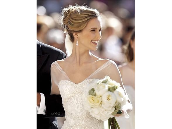 Tyluzem Trendy Pearl Drop Earrings 