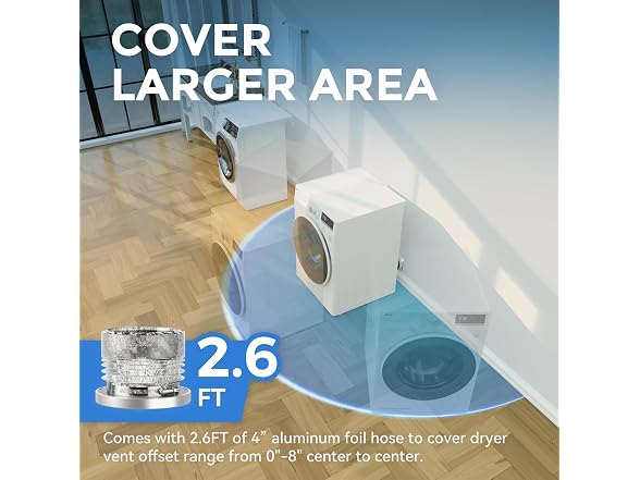 Jeevony Magnetic Dryer Vent Coupling