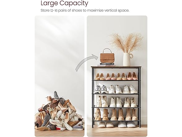 VASAGLE Shoe Rack