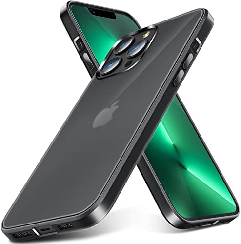 ORIbox for iPhone 13 Case - Black, Shockproof Protective Cover, Ultra-Thin Non-Slip Lightweight