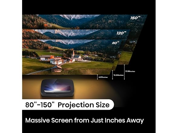 Hisense PL2 Ultra Short Throw Home Theater Projector
