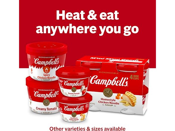 Campbells Chicken Noodle Soup 15.4oz 8 Pack