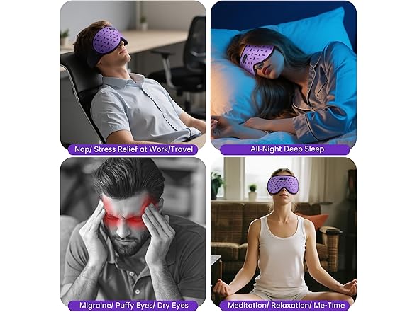 TOPOINT weighted gel eye mask