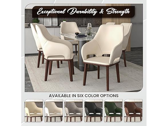 LeisureMod Vivara Dining Chair