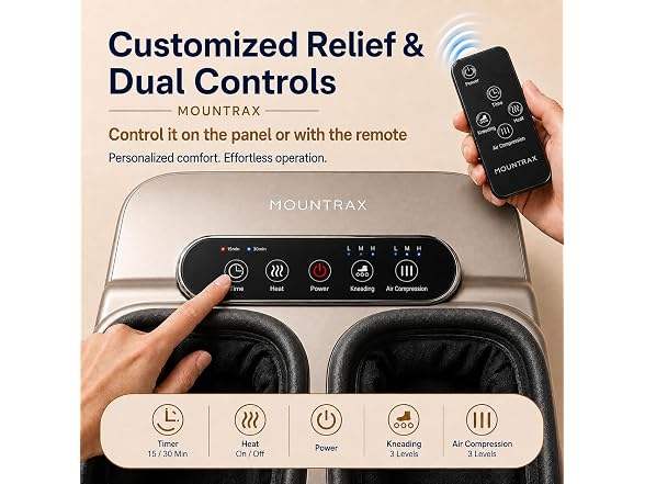 MOUNTRAX Foot Massager with Heat