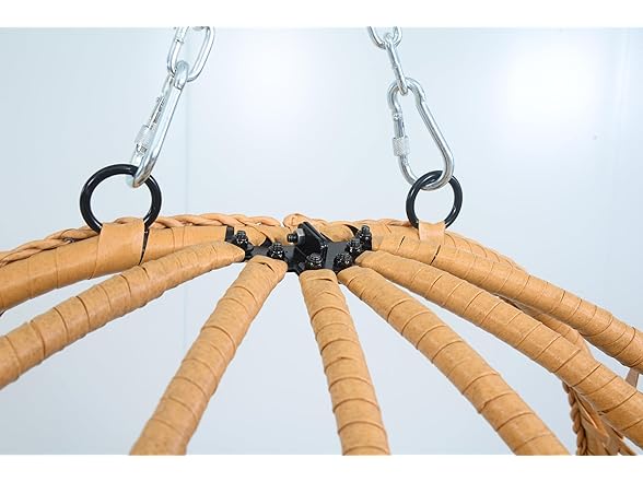 Bamboo Rattan Egg Swing Chair