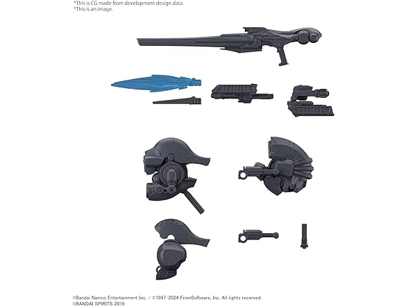 Bandai Armored Core VI Weapon Set