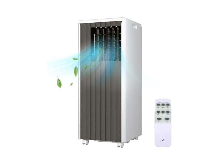 GustoWave 3-in-1 Portable Air Conditioner - 8000 BTUs Co