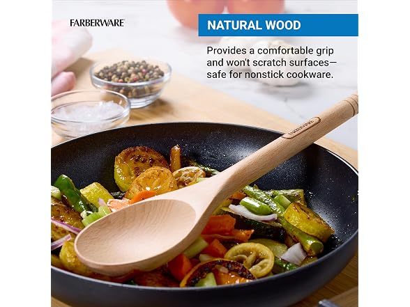 Farberware Professional Beechwood Cooking Spoon Natural