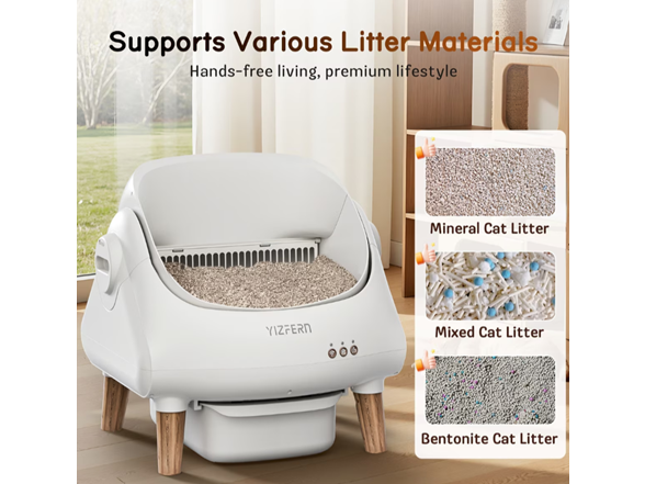 Smart Self Cleaning Cat Litter Box