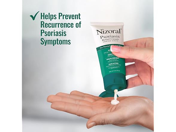 Nizoral Psoriasis Relief Cream 4Oz (2Pk)