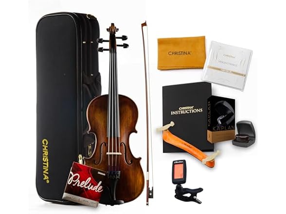 Full Size Violin Spruce Wood Fiddle Kit