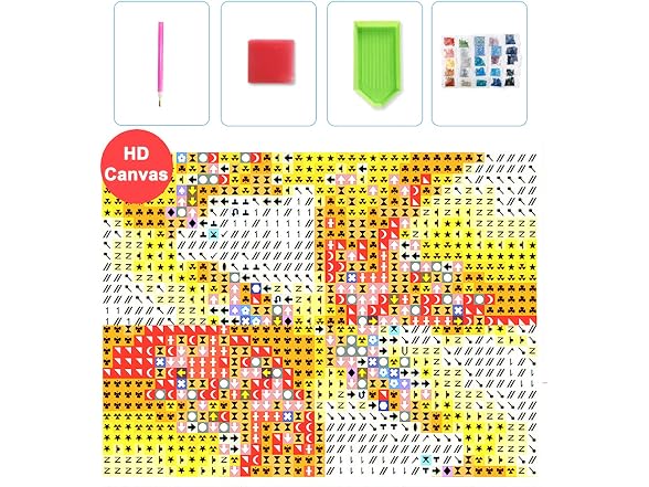 Bimkole 5D Diamond Painting Kits Kangaroo, DIY