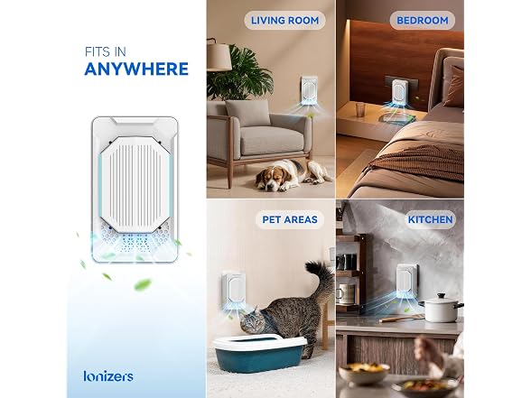 Ionizers Cat Litter Deodorizer
