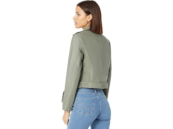 Levis Womens Faux Leather Moto Jacket