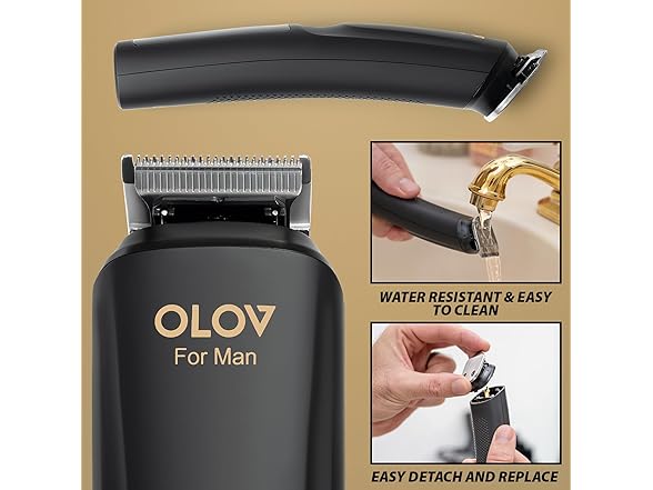 OLOV Beard Trimmer, 21 Piece All-in-One Mens Grooming Kit
