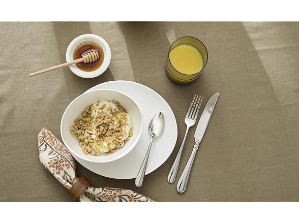 Lenox Studio 1414 Curve Bone China 16-Piece Dinnerware Set