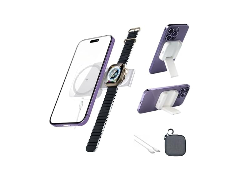 NiiTTER  NiiTTER 3 in 1 Magnetic Charger Stand [  